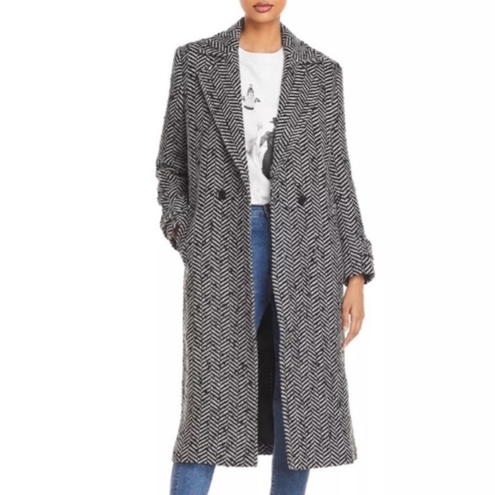 Anine Bing Tweed Long Coat